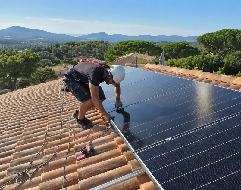 Installateur panneaux solaires Ornaisons — pose photovoltaïque sur toiture