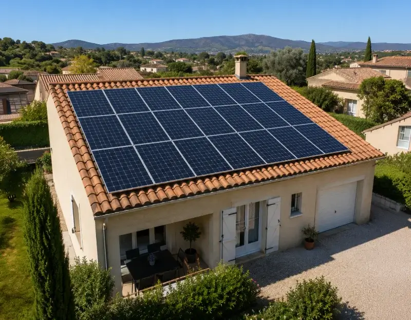 Prime à l'autoconsommation panneaux solaires Ornaisons — aide financière de l'État